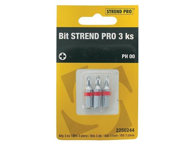 Bit PH2 25mm S2  STREND PRO 3ks