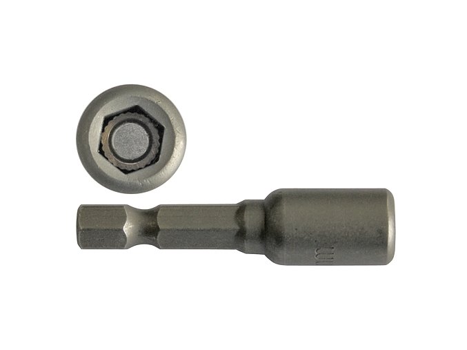 Gola hlavice ořech 10mm s trnem, magnet 5ks