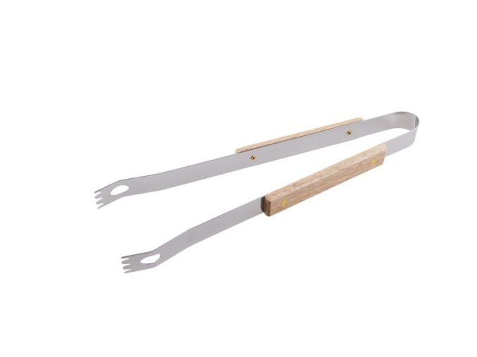 Grilovací kleště dřevo/nerez 38cm  FESTA
