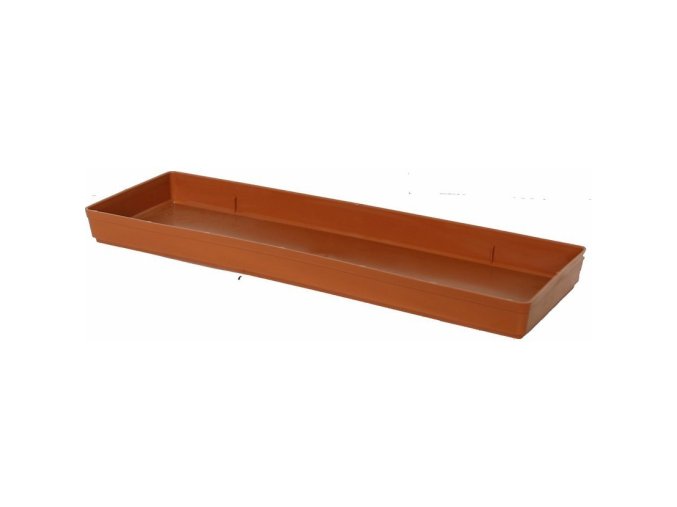 Miska pod truhlík 60cm terakota  CZ