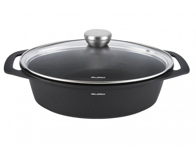 Pekáč nepřilnavý s poklicí 3,8L  CHEF