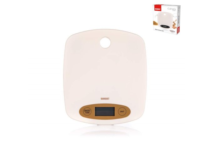 Váha kuchyňská digitální nerez  5kg  CULINARIA CREAM