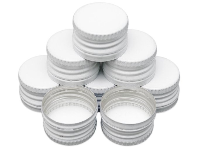 Uzávěr PP 28x18mm alkork, závit, pojistka, bílý 3000ks