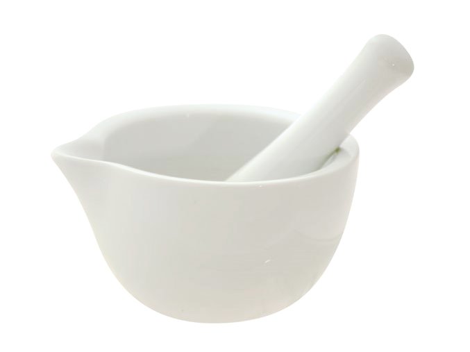 Hmoždíř 10cm porcelánový bílý  TORO