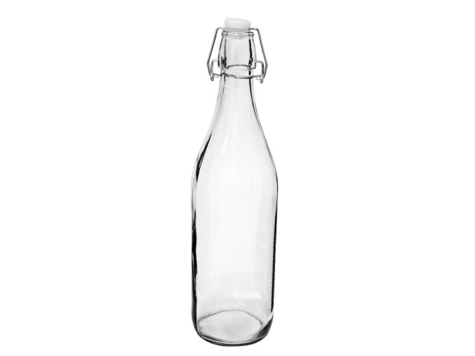 Láhev sklo patentní uzávěr 500ml kulatá  ROUND