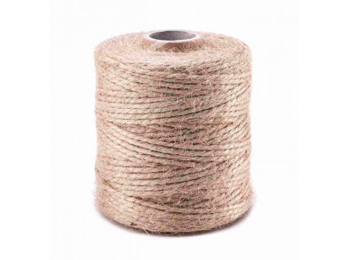 Motouz 250g/166m jutový natural  TEX500x3