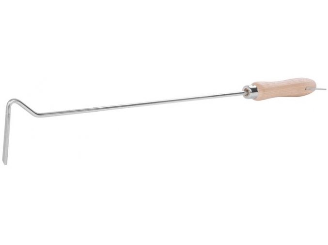 Háček pohrabáč kamnový ocel/dřevo 50cm  STREND