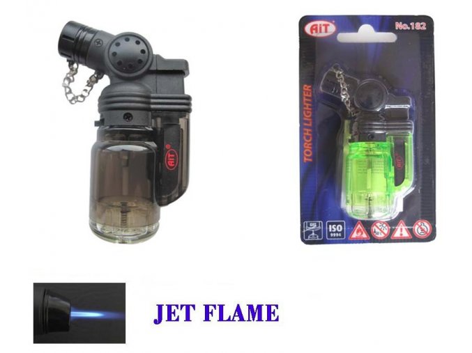 Zapalovač AiT piezo plynový  JET FLAME