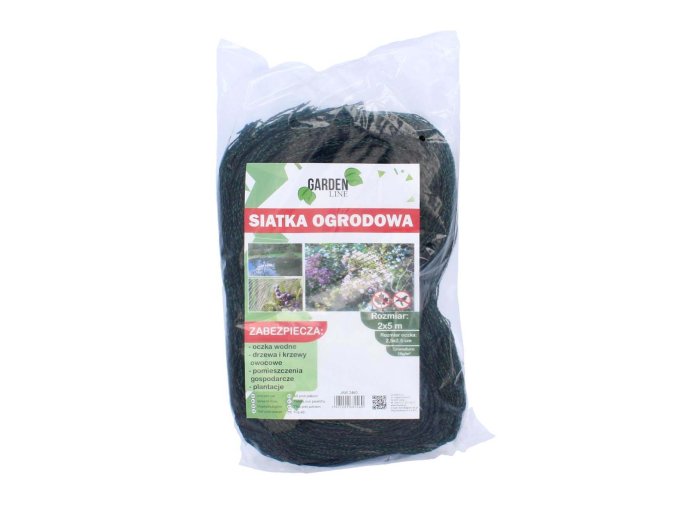Síť proti ptákům 2x10m 18g/m2 + kotvení  GARDEN