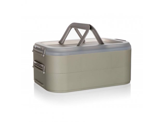 Box na potraviny PIKNIK DUO LATTE 40x28x18cm