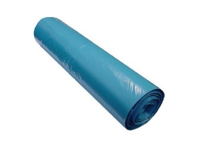 Pytle na odpad 120L/25ks, 70x110cm, LDPE modrý