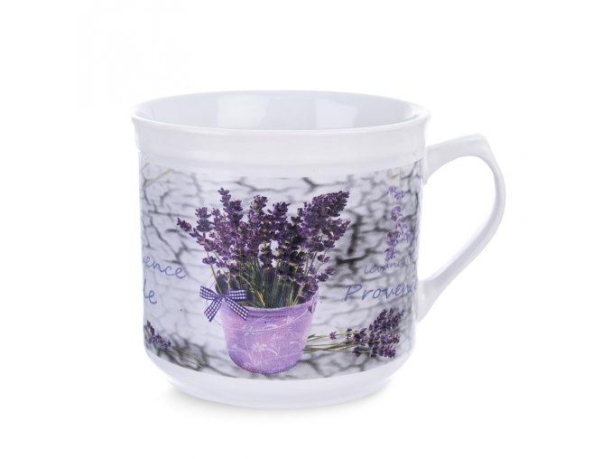 Hrnek vařák porcelán 500ml  LEVANDULE