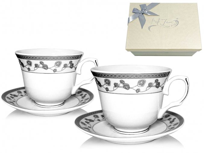 Šapo 250ml porcelán sada 2ks  FRANCESCA TR-1805