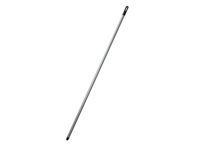 Hůl násada 130cm kov, potahovaná, hrubý závit, mix barev