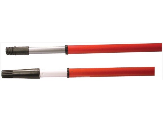 Hůl násada teleskopická 200/100cm potahovaná HZ + konus