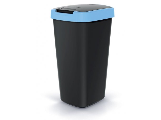 Koš odpadkový výklopný 25L  COMPACTA Q sv.modrá