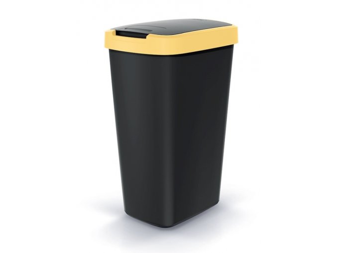 Koš odpadkový výklopný 25L  COMPACTA Q sv.žlutá