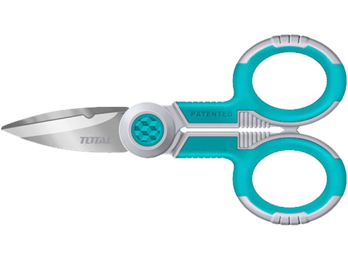 Nůžky technické elektrikářské 145mm  TOTAL