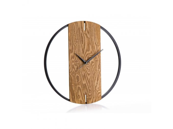 Hodiny nástěnné ¤40cm  WOOD DECO