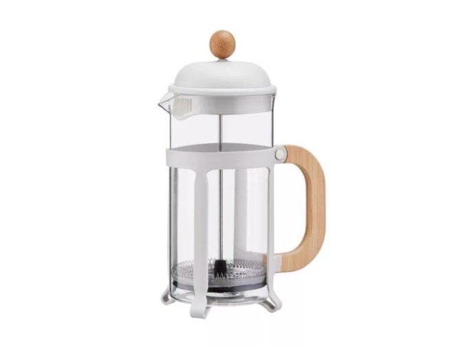Konvice french press 350ml sklo/kov/bambus s filtrem  LUCERN
