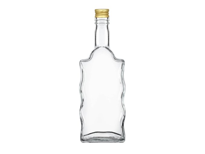 Láhev sklo  500ml FALA čirá s víčkem