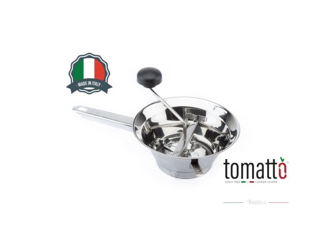 Pasírovací strojek nerez s planžetami ¤24cm  TOMATTO