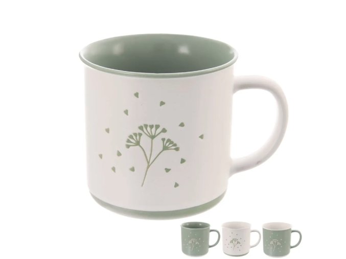 Hrnek keramika 500ml  GREENISH