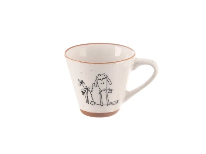 Hrnek porcelán 0,07 espresso  STATEK OVEČKA