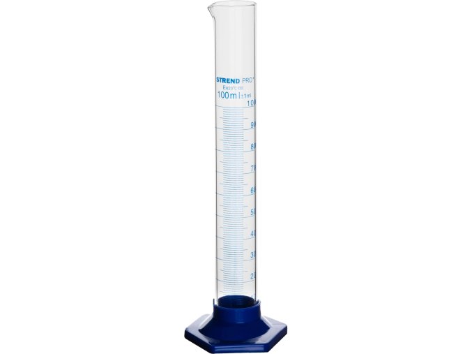 Válec odměrný sklo/plast 100ml  STREND