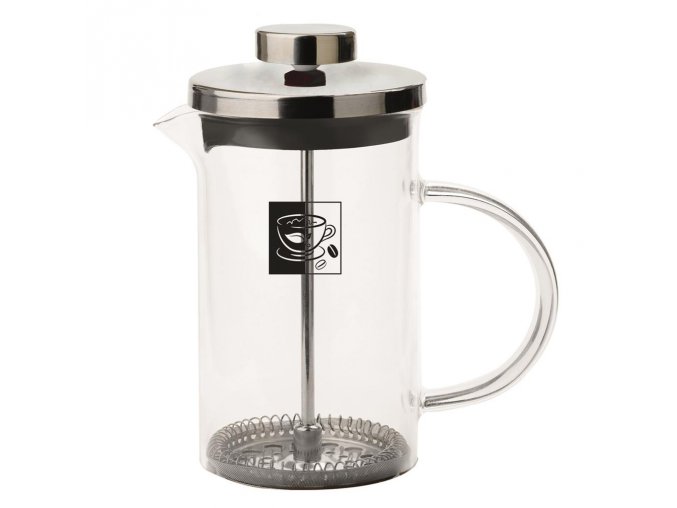 Konvice french press 350ml sklo/PH/nerez s filtrem  ORION