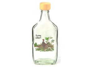 Láhev sklo  500ml BACKSTEIN s víčkem LOV