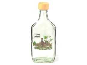 Láhev sklo  500ml BACKSTEIN s víčkem LOV