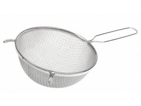 Cedník kov pocínovaný 28/¤16cm dvojité síto  CZ