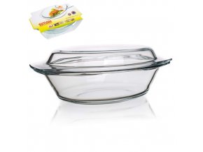 Pekáč SIMAX 7036 ovál 2,4L + víko 1,2L