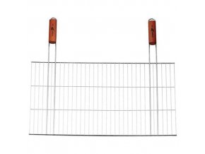 Rošt grilovací 40x38cm dřevo ručky  BBQ