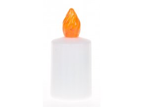Svíčka LED elektrická ZD1 oranžová 10cm, 88dnů
