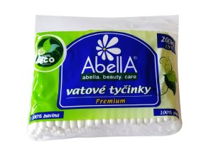 Vatové tyčinky 200ks  ABELLA