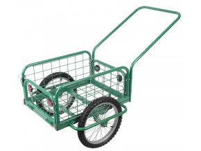 Vozík dvoukolový VICTOR handtruck 100kg foukací kola, zelená