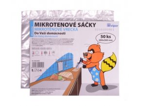 Sáčky mikrotenové 20x30cm 50ks čiré  EKO