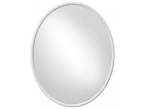Zrcadlo elipsa 50x40cm  BERTÍK bílé
