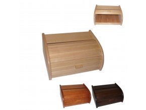 Chlebovka dřevo lak 40x27,5x18,5cm  WOOD, mix