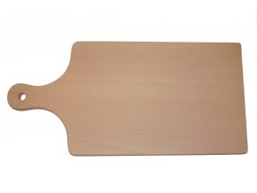 Prkénko dřevo 42x19,5x1,5cm, ručka  WOOD
