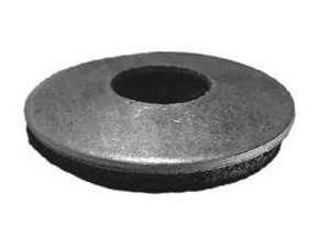 Podložka s gumou na krytinu ¤8/19mm Zb 100ks (odběr bal. 500ks)