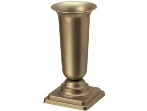 Váza hřbitovní PH zátěžová 27cm zlatá nová