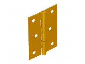 Závěs dveřní 80x56mm splétaný Zn žlutý
