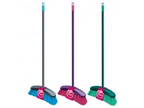 Smeták PH 31,5cm, hůl 120cm, netřepený hustý chlup  STYLE YORK