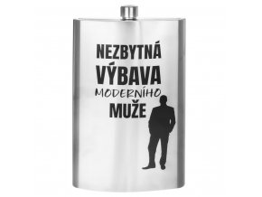 Likérka placatka kapesní nerez 1700ml NEZBYTNÁ MAXI