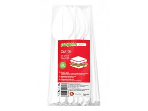 Nůž plast jednorázový 25ks  ALABALA