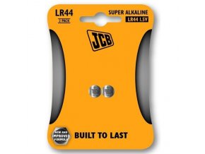 Baterie knoflíková lithium LR44 2ks JCB