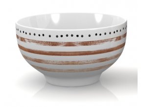 Miska keramika ¤14cm 500ml  DOTS I, mix dekorů